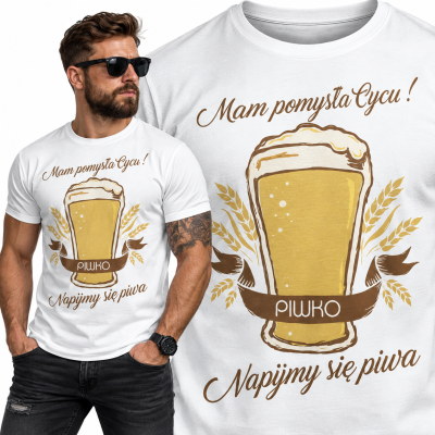 KOSZULKA ŚMIESZNA MAM POMYSŁ
